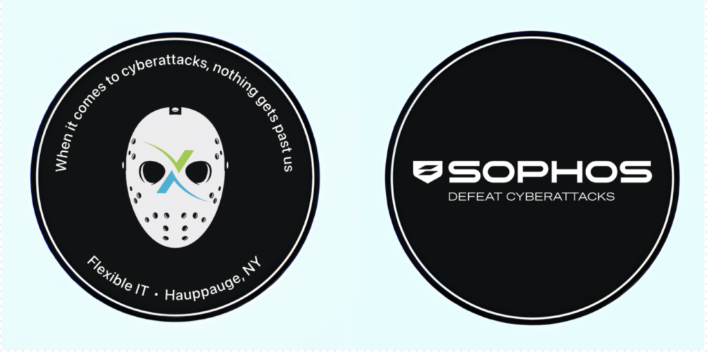 Flexible IT and Sophos Hockey Puck